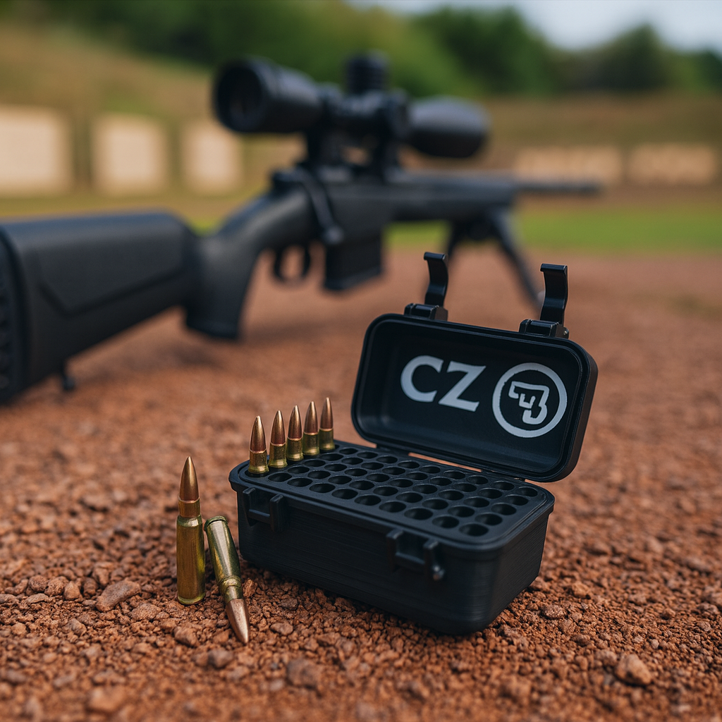 .308 Ammo Box — Holds up to 50 Rounds • M3-Screw Hinges • Rugged Range & Hunting