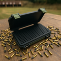 Premium 3D-Printed .22 LR Ammo Case — Holds 200 Rounds • M3 Screw Hinges