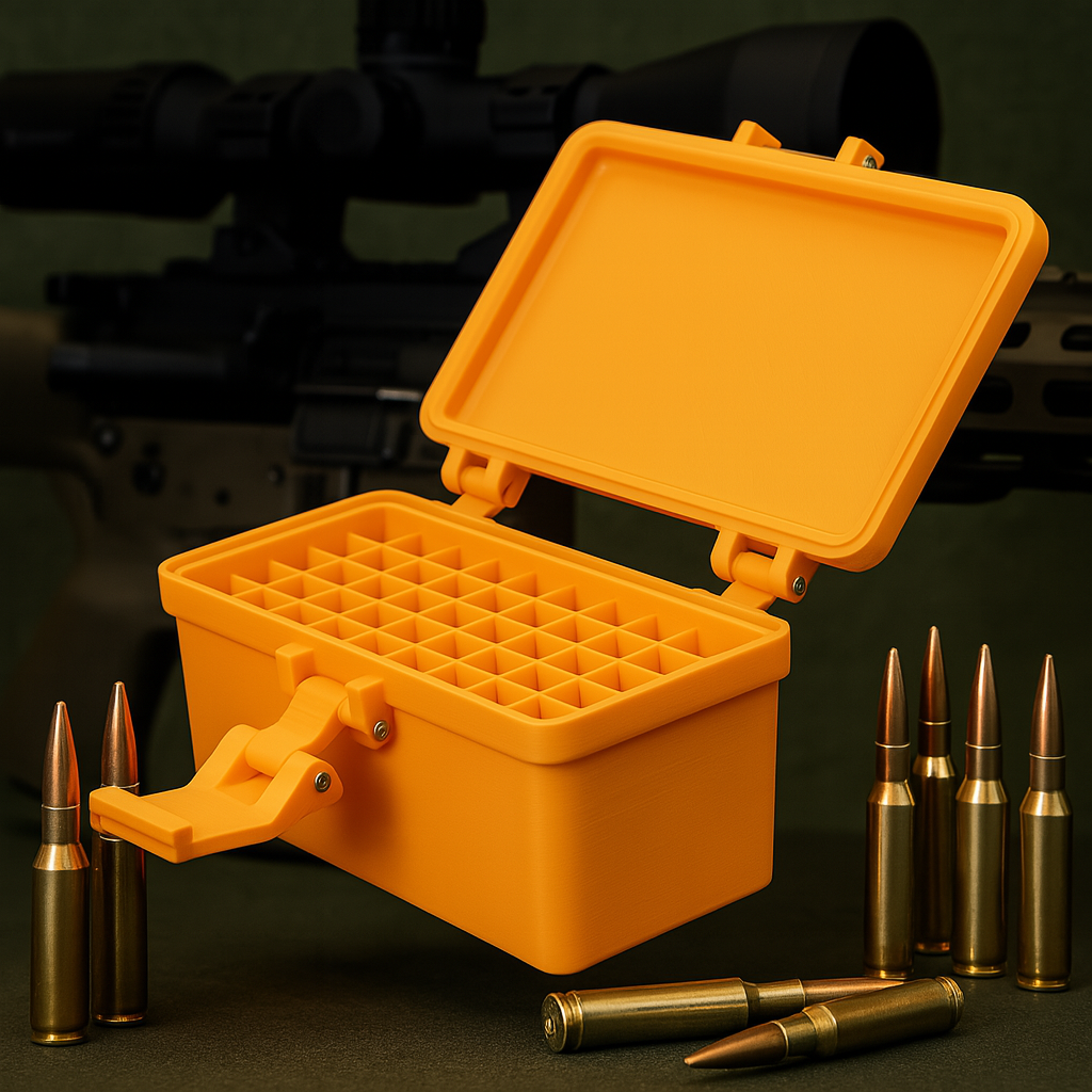 Premium 6.5 Creedmoor Ammunition Box – 50 Round Capacity