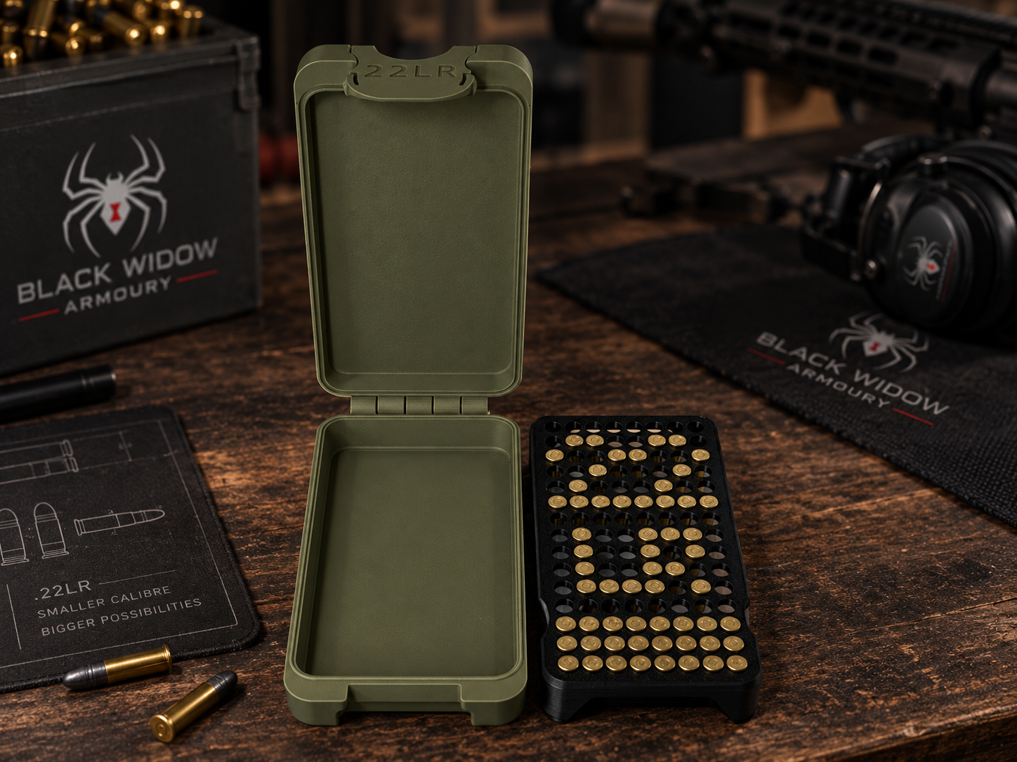 .22LR Ammo Box – 120 Round Capacity
