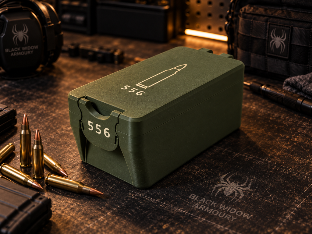 5.56 / .223 Ammo Box – Compact, Organised and Range Ready