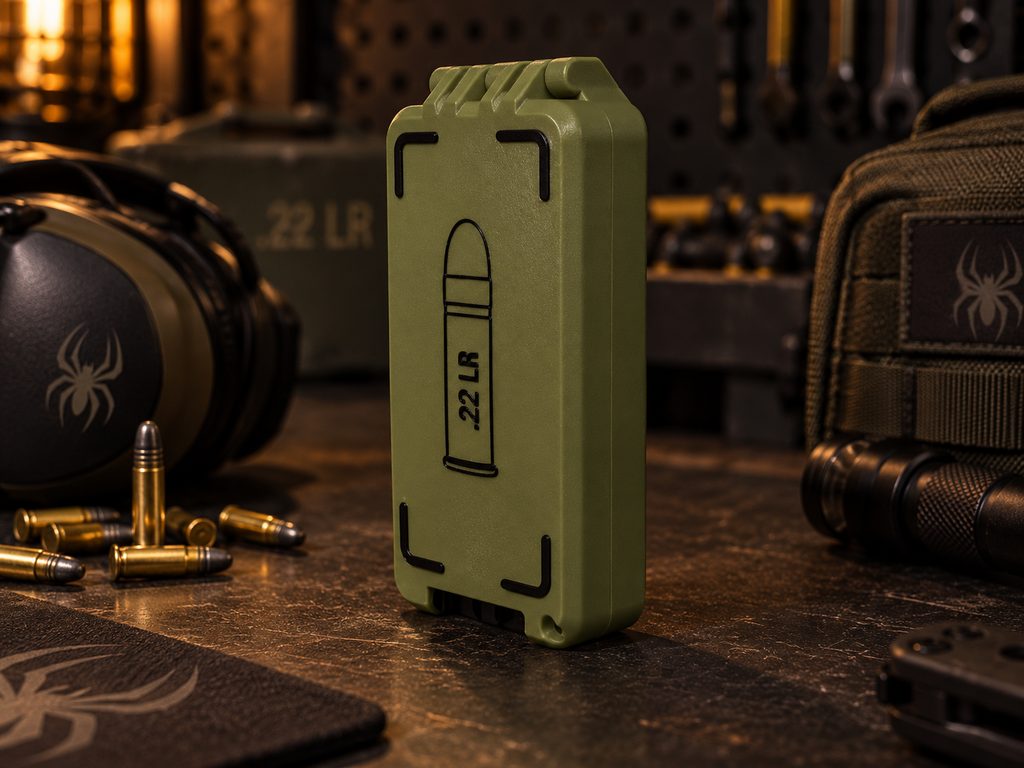 .22LR Ammo Box – Compact, Durable & Range Ready