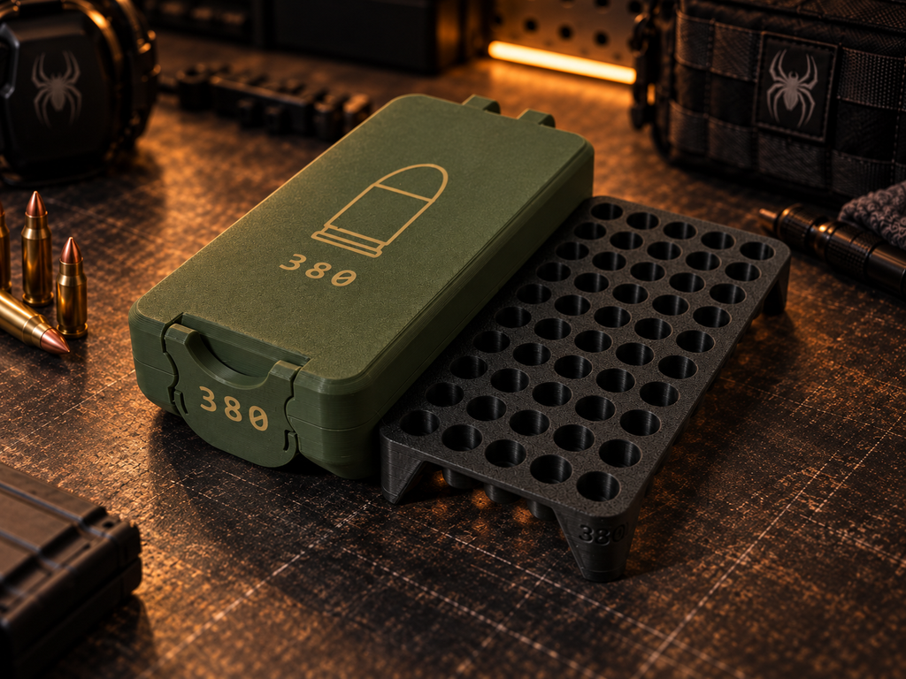 .380 Ammo Box – Compact, Durable & Range Ready