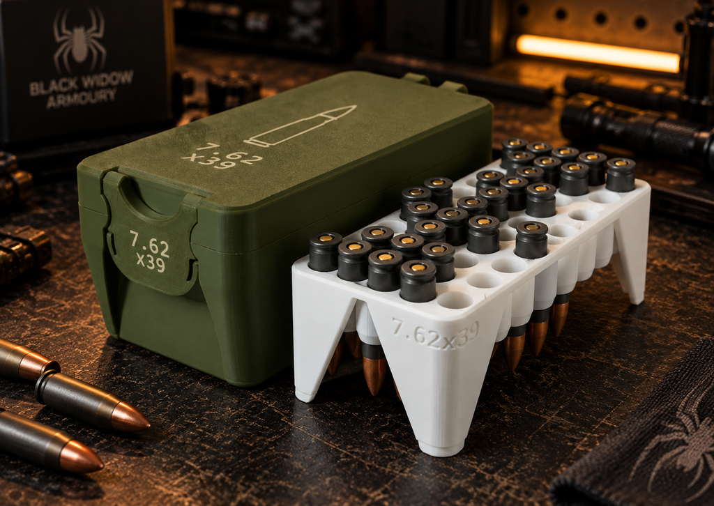 7.62×39 Ammo Box – Rugged, Organised & Range Ready