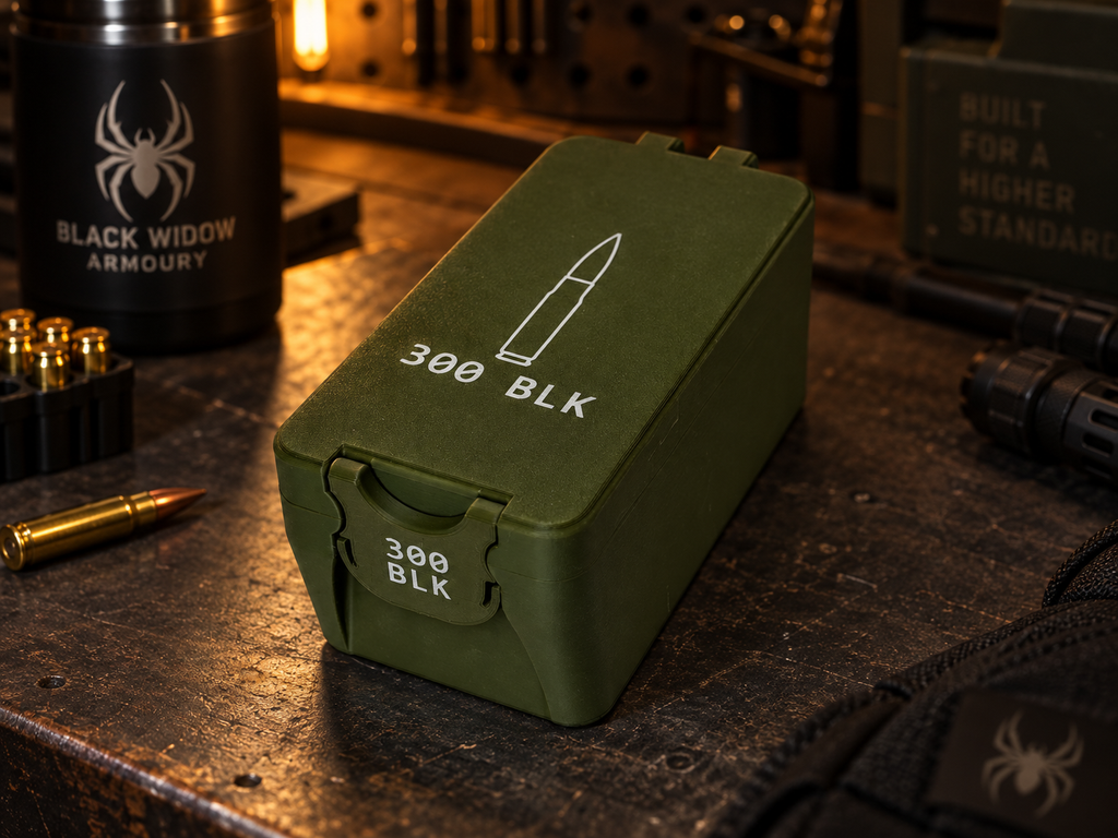 .300 BLK Ammo Box – 50 Round Capacity