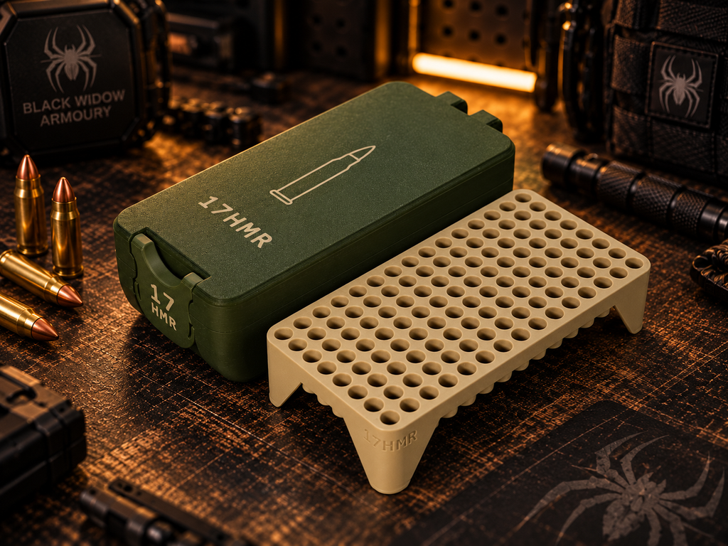 .17 HMR Ammo Box – 120 Round Capacity