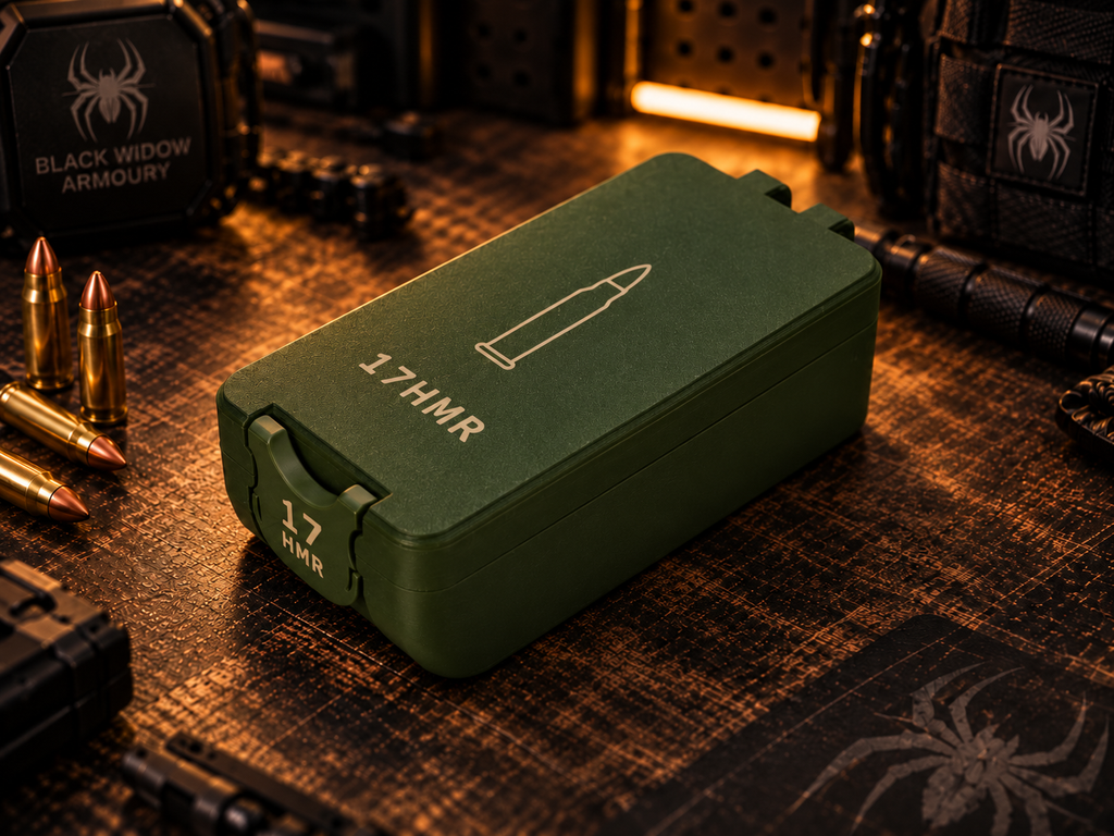 .17 HMR Ammo Box – 120 Round Capacity