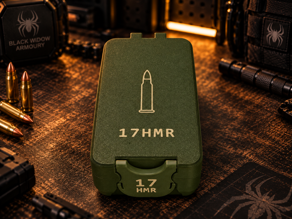 .17 HMR Ammo Box – 120 Round Capacity