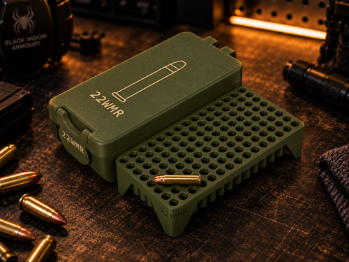 .22 WMR Ammo Box – 120 Round Capacity
