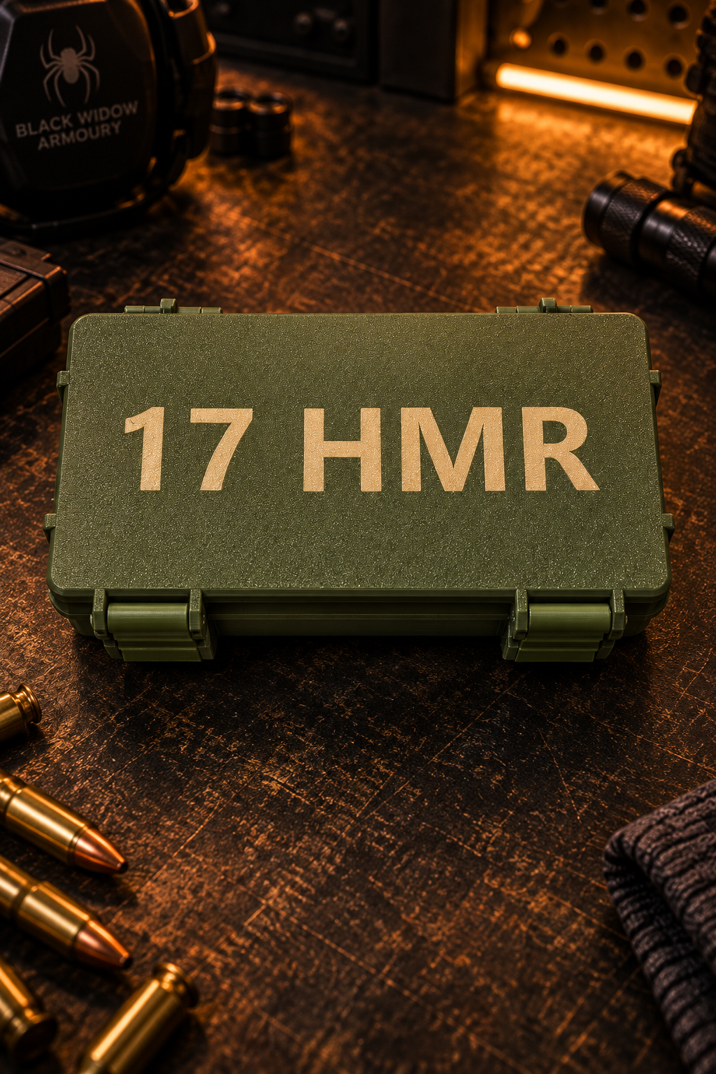 .17 HMR Ammo Box – High Capacity, Organised & Range Ready