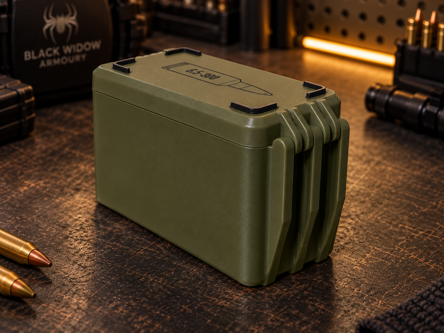 6.5-300 Ammo Box – 36 Round Capacity