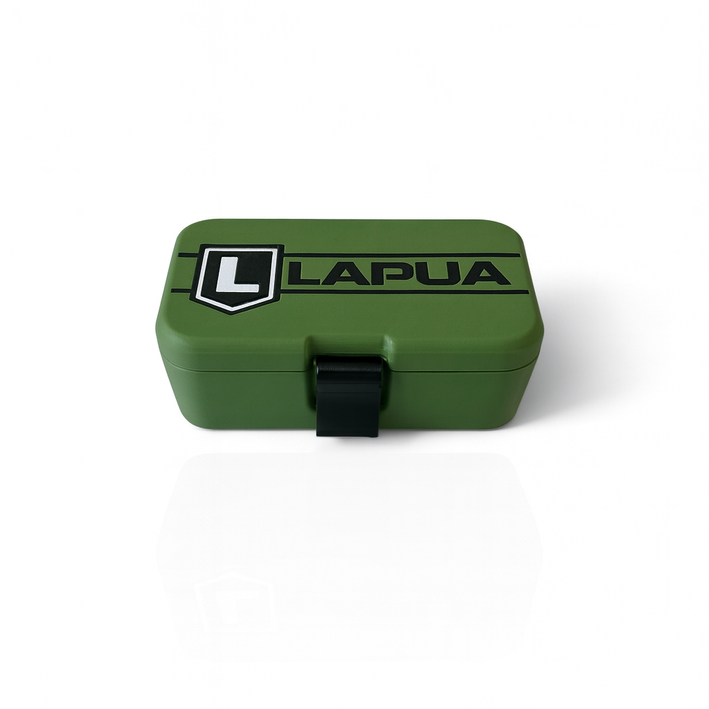 Lapua .22 LR Ammo Box — 50-Round 3D-Printed Waterproof Case | Secure, Lightweigh