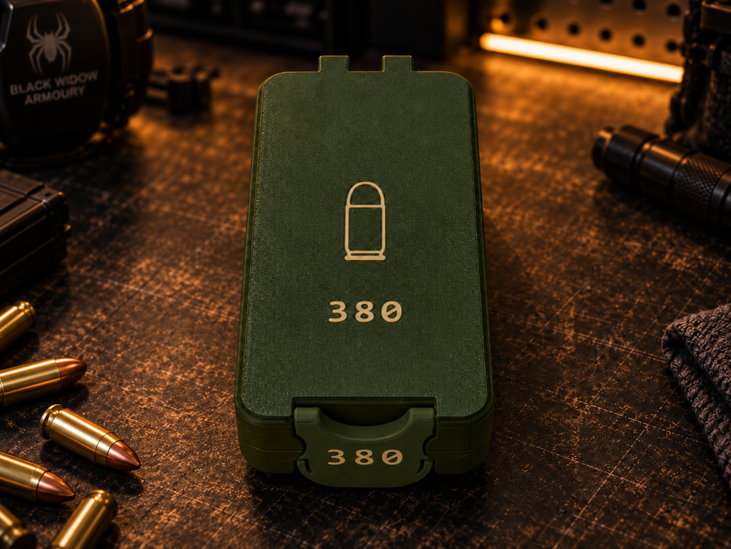 .380 Ammo Box – Compact, Durable & Range Ready