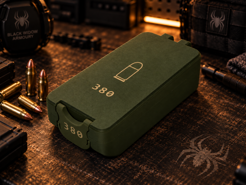 .380 Ammo Box – Compact, Durable & Range Ready