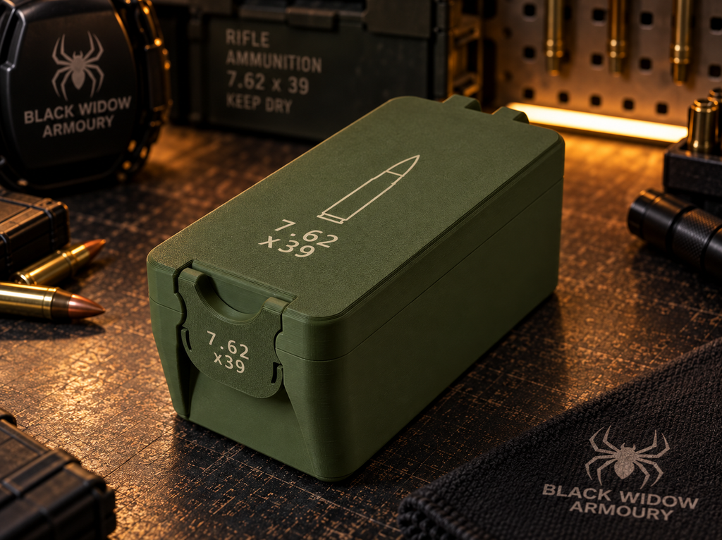 7.62×39 Ammo Box – Rugged, Organised & Range Ready